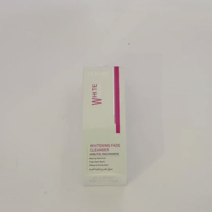 Dr. Rashel Whitening Fade Cleanser | Makeup Remover & Dark Spot Fading Face Wash with Arbutin & Niacinamide (80g)