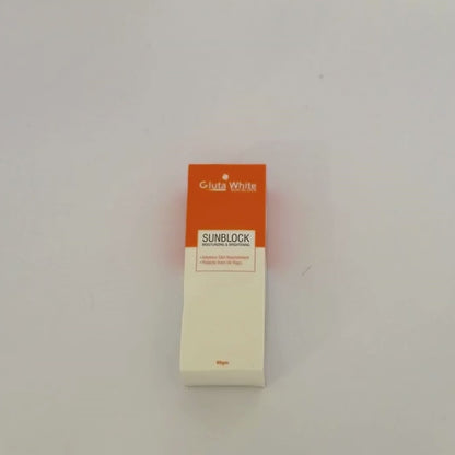 Gluta White SunBlock SPF 60 | Moisturizing & Brightening Sunscreen for All Skin Types